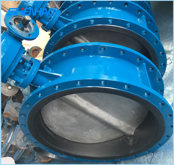 Flange butterfly valve