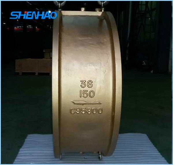 Clamp check valve 36” 150LB