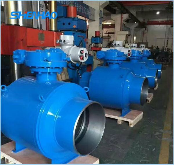 full welded ball valve