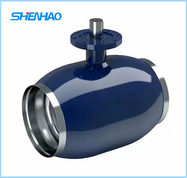 Welding ball valve