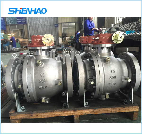 Trunnion Ball Valve WCB 300LB