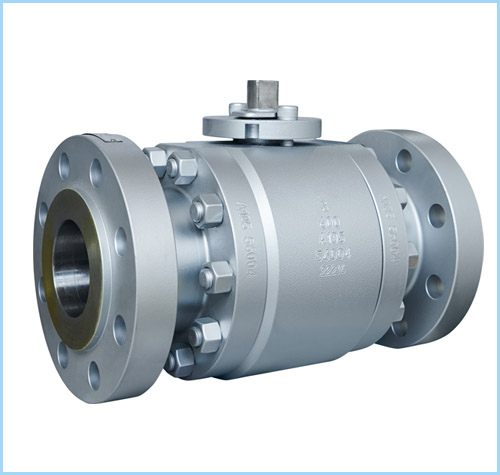 High-pressure ball valve