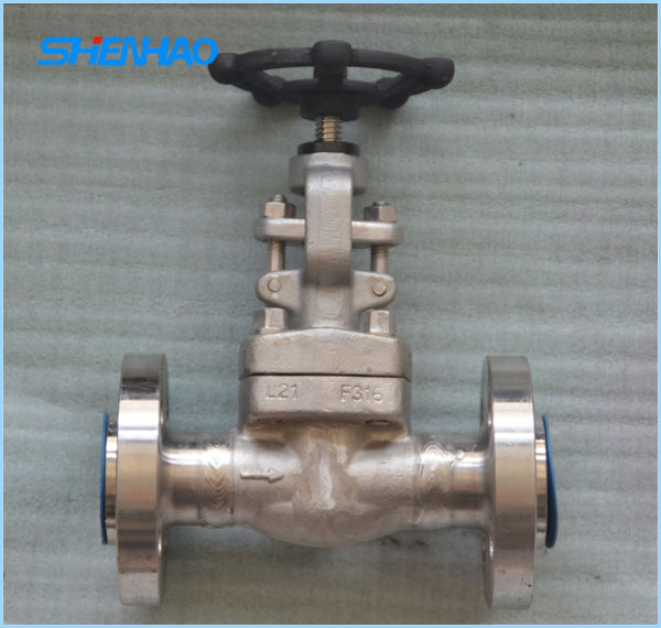 Forged steel flange gate valve