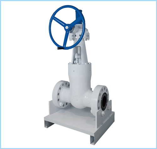 High-pressure gate valve